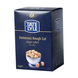 image of Tate Lyle 1KG Demerara Rough Cut Sugar Cubes