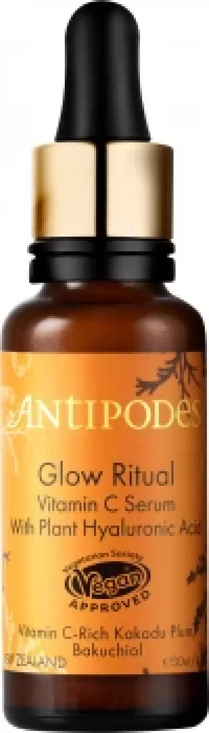 image of Antipodes Glow Ritual Vitamin C Serum With Plant Hyaluronic Acid 30ml