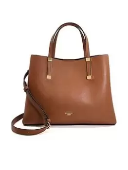 Dune London Dune Dorrie Large Unlined Tote - Tan, Brown, Women