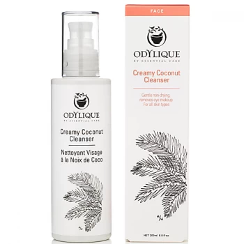 image of Odylique by Essential Care Creamy Coconut Cleanser - 200ml