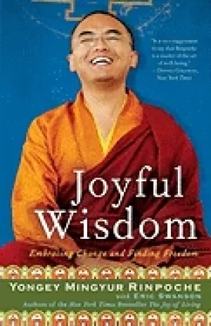 Image of joyful wisdom embracing change and finding freedom