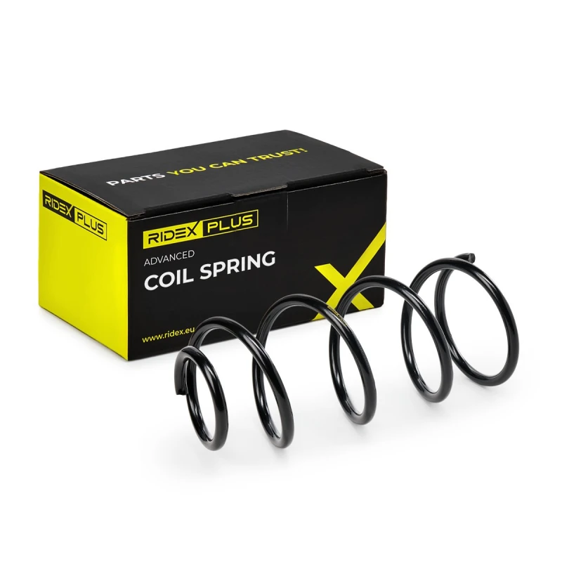Image of RIDEX PLUS 188C0072P Coil spring Front Axle, for vehicles with standard suspension Coil Spring (188)