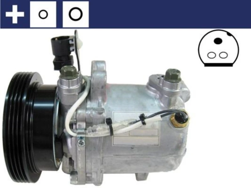Image of Air conditioning compressor MAHLE ACP 1070 000S
