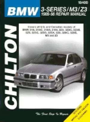 Image of chiltons bmw 3 series m3 z3 1989 98 repair manual 3 series m3 z3 1989 98 re