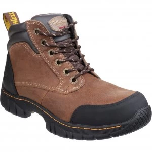 Image of Dr Martens Mens Riverton Hiker Safety Boots Brown Size 4