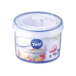 image of Lock and Lock Twist Top Container, Clear, 640ml