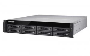 image of Qnap Ts-EC880U-E3-4GE-R2 64TB (8 x 8TB Wd Gold) 8 Bay with 4GB Ram