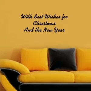 Image of OBSNOEL-3 Black Decorative Wall Sticker