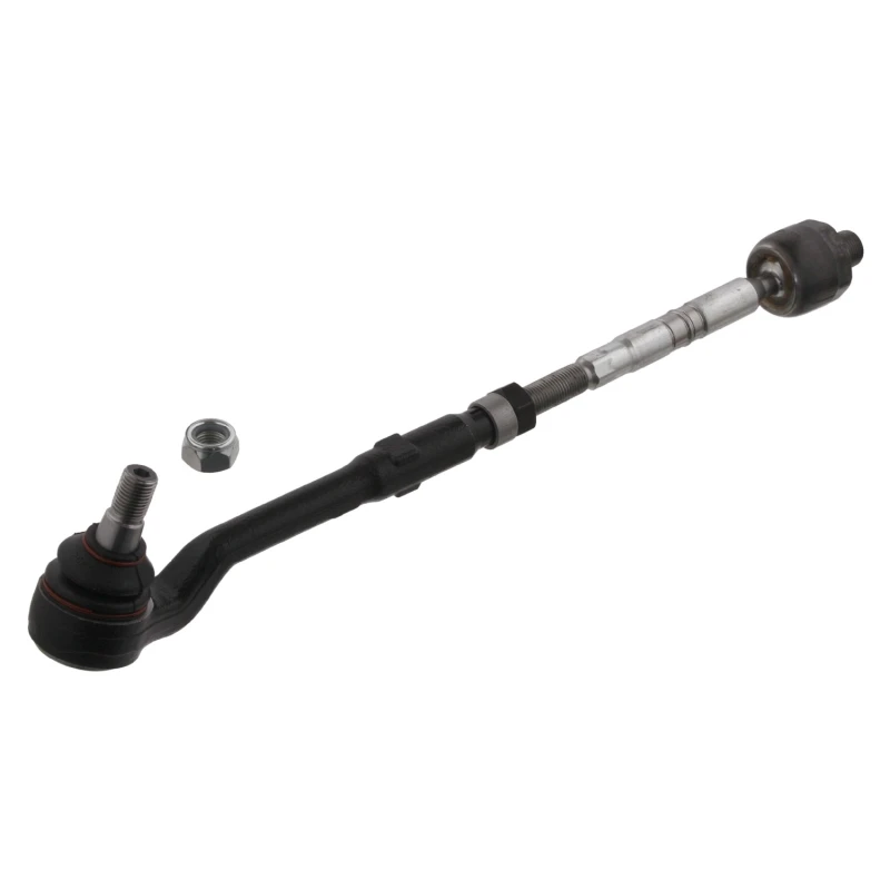 Image of FEBI BILSTEIN 31224 Tie Rod Front Axle Right, with lock nut Rod Assembly (284)