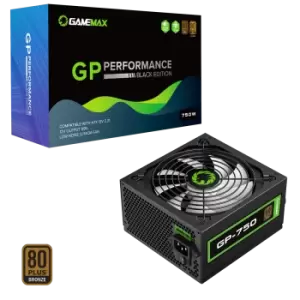 image of Gamemax GP750 750W 80 Plus Bronze Wired Power Supply