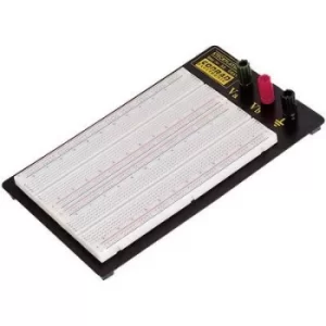 image of TRU COMPONENTS EIC-104 Breadboard Total number of pins 1680 (L x W x H) 215 x 130 x 11.3mm