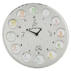 Image of Two Tone My First Year Clock