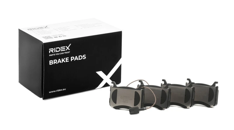 Image of Brake pad set RIDEX 402B1362