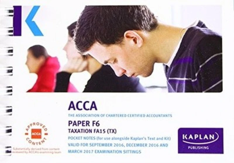 Image of Paper F6 by Kaplan Publishing Book