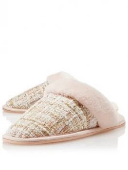 image of Dune London Snoozes Slippers - Pink