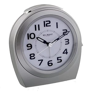 Image of Arch Alarm Clock - Silver