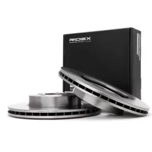 Image of RIDEX Brake disc 82B0205 Brake rotor,Brake discs BMW,X3 (E83)