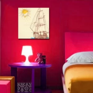 Image of 4545CO-3 Multicolor Decorative Canvas Painting