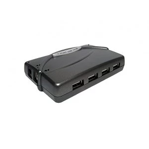 image of 4 Port USB 2.0 Powered Hub Supporting High Speed Transmission Rate of upto 480Mbps UK Pug