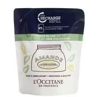 image of L'Occitane Almond Firming And Smoothing Milk Concentrate Body Cream Eco Refill 200ml