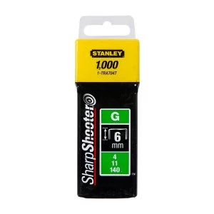 Image of Stanley Heavy Duty Staples 6mm