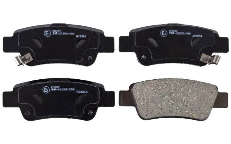 Image of Blue PRINT ADH24276 Brake pad set Rear Axle, with acoustic wear warning Brake Pad Set,disc brake (402)