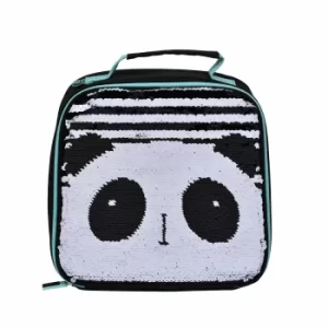 image of Polar Gear Panda Sequin Lunch Bag