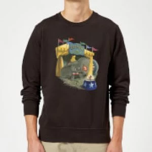 image of Dumbo Circus Sweatshirt - Black