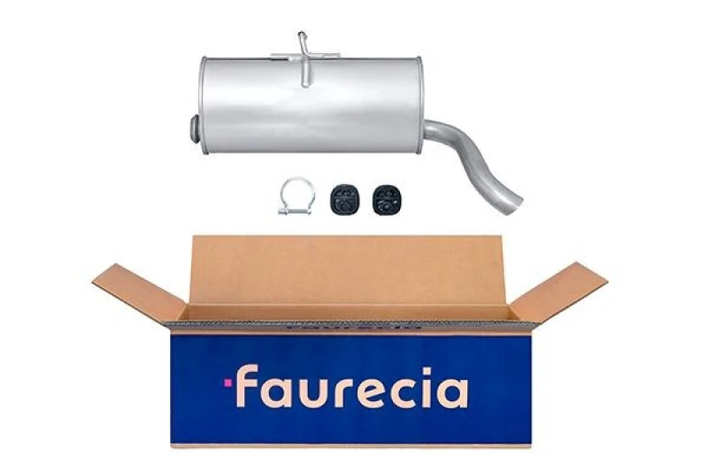 Image of Rear silencer HELLA 8LD 366 027-261
