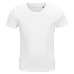 Image of SOLS Childrens/Kids Crusader Organic T-Shirt (10 Years) (White)