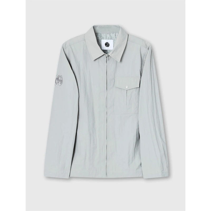 Image of Pretty Green Ridley Overshirt Grey male Medium