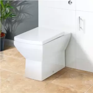 Image of Back to Wall Toilet with Soft Close Seat - Tabor