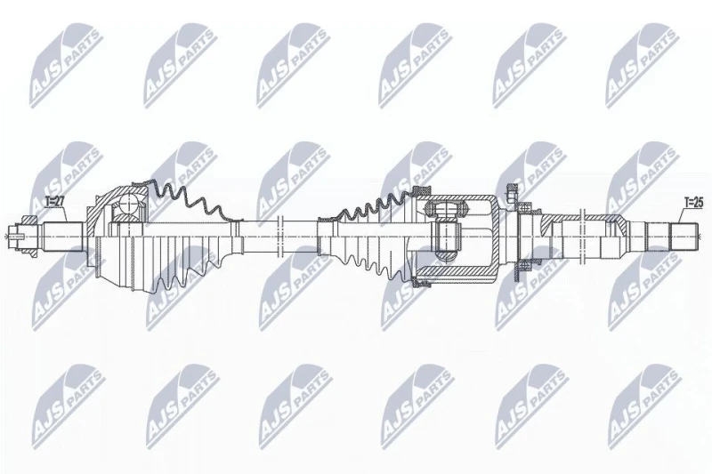 Image of NTY Drive shaft NTY NPW-AR-024