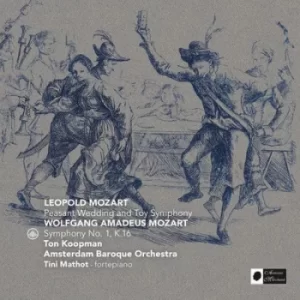 Image of Leopold Mozart Peasant Wedding and Toy Symphony/ Wolfgang Amadeus Mozart Symphony No 1 K16 by Leopold Mozart CD Album