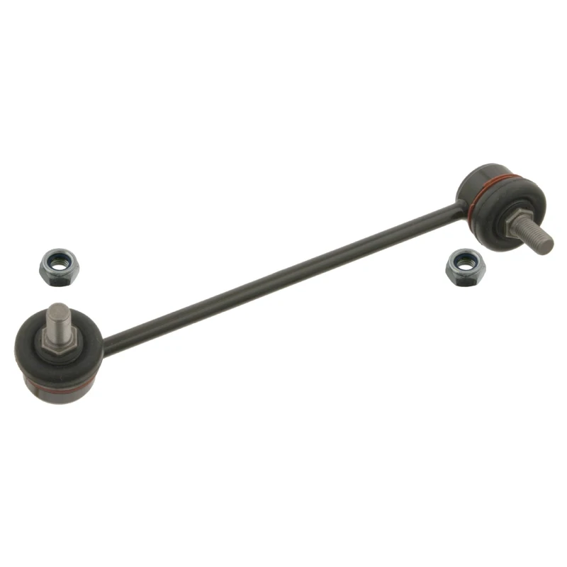 Image of FEBI BILSTEIN 31108 Anti-roll bar link OE Turbo NEW, Front Axle Right Steel Link Stabiliser (3229)