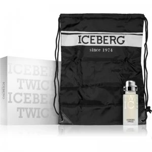 image of Iceberg Twice Pour Homme Gift Set 125ml Eau de Toilette + String Bag