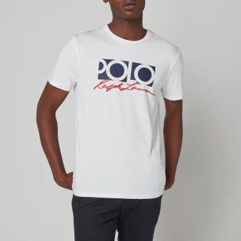Image of Polo Ralph Lauren Mens Polo Logo T-Shirt - White - L