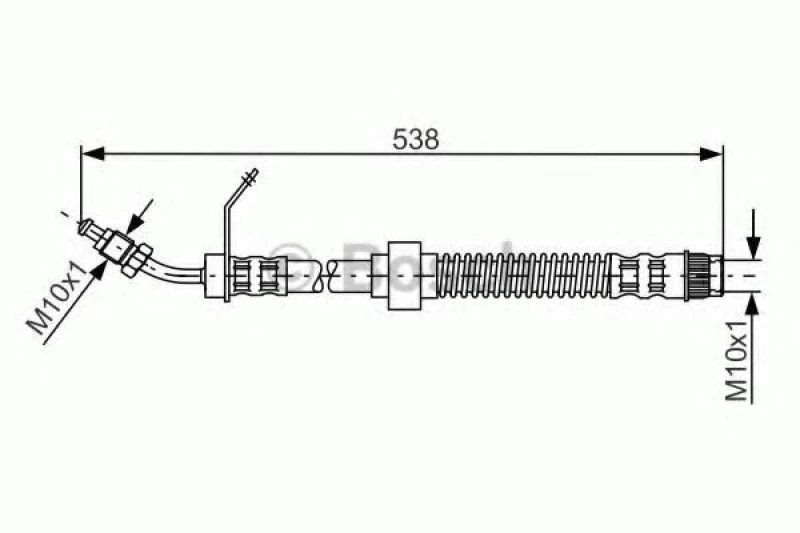 Image of Brake hose Bosch 1 987 481 151