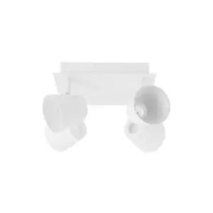 Image of Everett 4 Light Ceiling Spotlight Clusters Sandy White Metal LED 4x6W 1240Lm 3000K - Merano