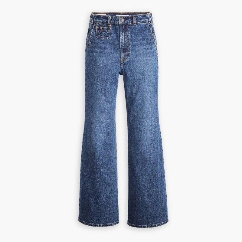 Image of Levis Womens Ribcage Bells Vintage Moment Skinny Jeans Motm female 31 L32