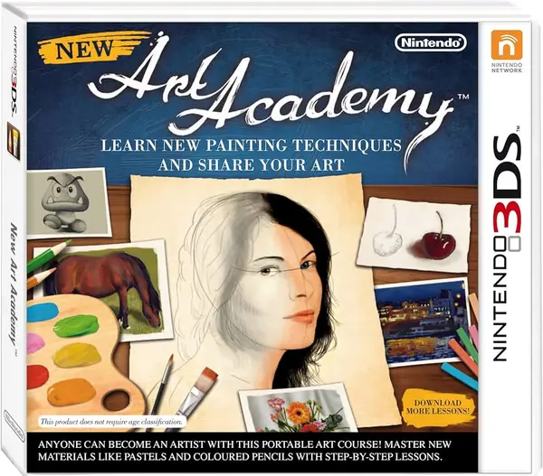 image of New Art Academy Nintendo 3DS Game