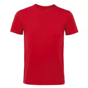 image of SOLS Mens Martin T-Shirt (M) (Red)