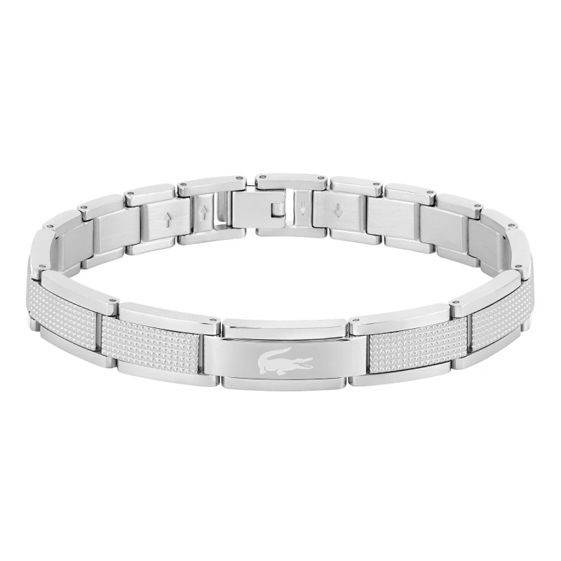 Image of Lacoste 2040188 STENCIL Collection Link Bracelet in Jewellery