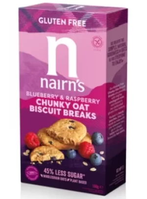 Image of Nairns GF Oat Blue Raspbe 160g