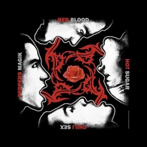 image of Red Hot Chili Peppers - Blood Sugar Sex Magik Unisex Bandana - Black