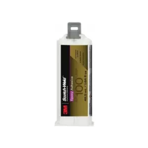 image of 3m- - 3M Scotch-Weld Epoxy Structural Plastic Adhesive DP100 Clear 48.5 ml