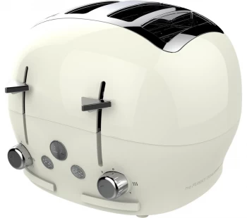 Image of The Funky Appliance Company FT01CREAM 4 Slice Toaster