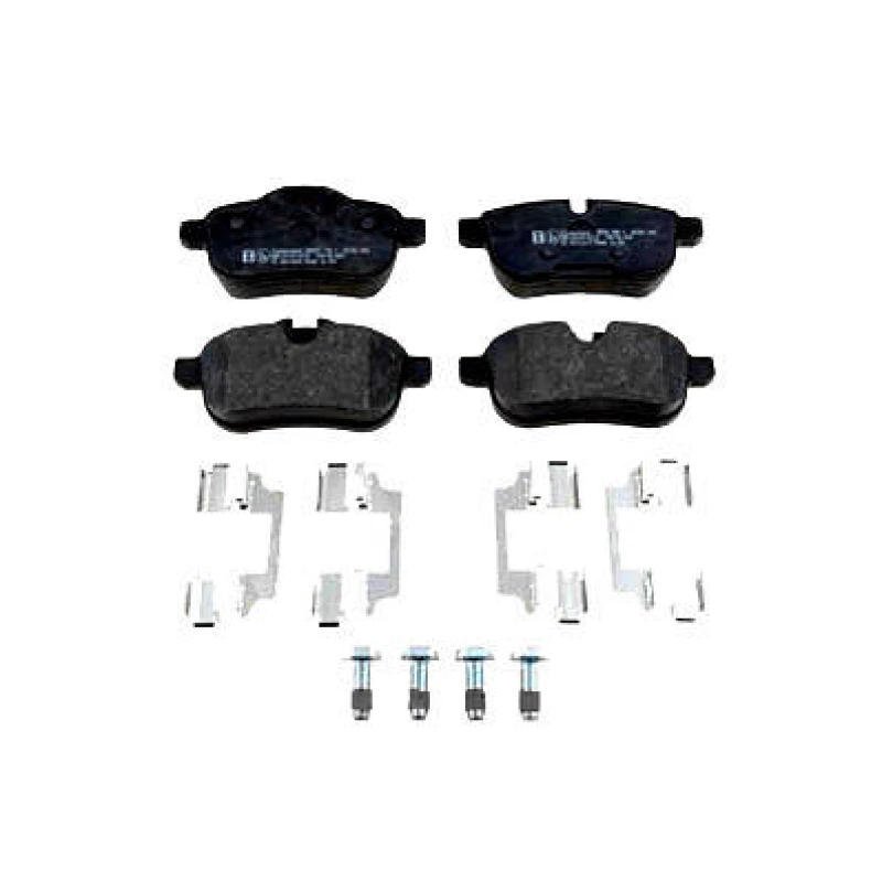Image of ZIMMERMANN 24559.180.2 Brake pad set Rear Axle, Photo corresponds to scope of supply, with bolts/screws Brake Pad Set,disc brake (402)