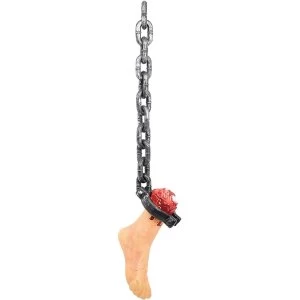 Image of Plastic Chop Shop Foot On Chain