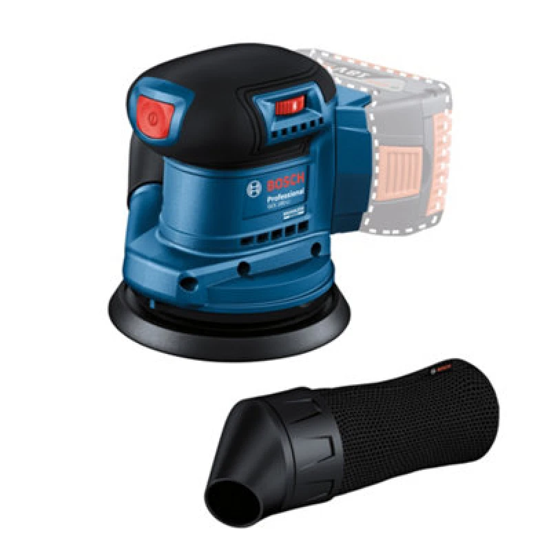 Image of Bosch Professional 18V 125mm Li-Ion Coolpack Brushless Cordless Random Orbit Sander (Bare Tool)